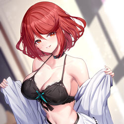 This is a pixiv picture whose title is ホムラ.