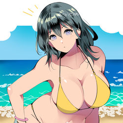 This is a pixiv picture whose title is 水着ベレス.