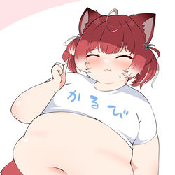 This is a pixiv picture whose title is デブかるび.