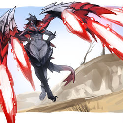 This is a pixiv picture whose title is 公开稿-天彗龙梁.