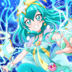 This is a pixiv picture whose title is キュアミルキー2024.