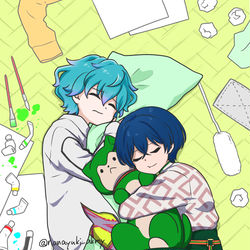 This is a pixiv picture whose title is ねんねむりんりん.