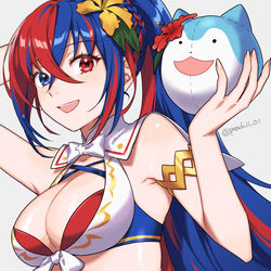 This is a pixiv picture whose title is 水着リュール.