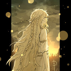 This is a pixiv picture whose title is SHADOW OF THE ERDTREE.