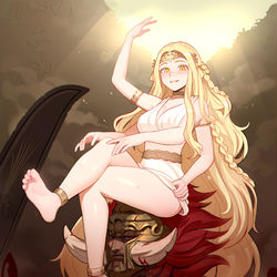 This is a pixiv picture whose title is 聖樹のミケラ.