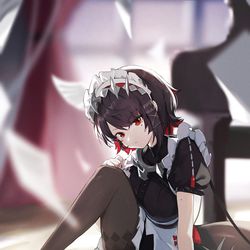 This is a pixiv picture whose title is 鲨鲨.