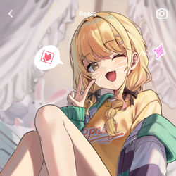 This is a pixiv picture whose title is ことね Reels.