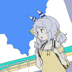 This is a pixiv picture whose title is 夏っぽいミラ子.