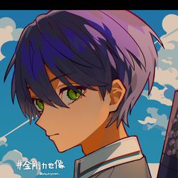 This is a pixiv picture whose title is 剣持くん.