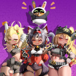 This is a pixiv picture whose title is [ZenlessZoneZero] ZZZ girls.