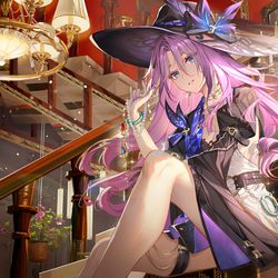 This is a pixiv picture whose title is 翡翠.