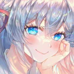 This is a pixiv picture whose title is 【かわいい】.