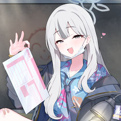 This is a pixiv picture whose title is 姉御には黙ってるんでサインお願いっす♡.