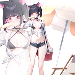 This is a pixiv picture whose title is カズサ☀️.