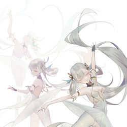 This is a pixiv picture whose title is Ballerina.