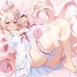 This is a pixiv picture whose title is 【仕事絵】白米榴ピィス.