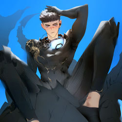 This is a pixiv picture whose title is 日常（6）龙骑士团团长-龙宙.