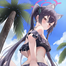 This is a pixiv picture whose title is 水着セリカ.