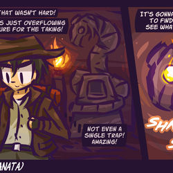 This is a pixiv picture whose title is Scaling Up! (Lamia TG for Anata).
