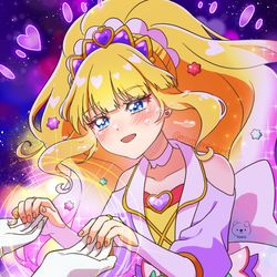 This is a pixiv picture whose title is キュアフィナーレ初変身記念日.