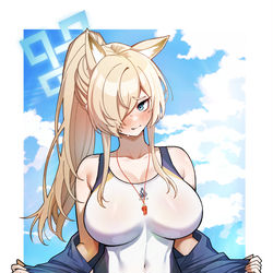 This is a pixiv picture whose title is 수영복 칸나~.