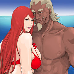 This is a pixiv picture whose title is Happy Birthday Kushina.