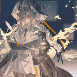 This is a pixiv picture whose title is 📖🖋️🔥🔥.