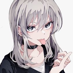 This is a pixiv picture whose title is 中指立ててけ.