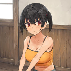 This is a pixiv picture whose title is ガキ巨乳⑥②.