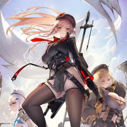 This is a pixiv picture whose title is UNYIELDING SOLDIER.