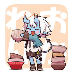 This is a pixiv picture whose title is 食べる.