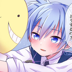 This is a pixiv picture whose title is 【版権】暗殺教室.