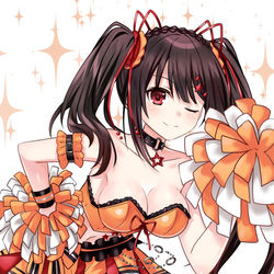This is a pixiv picture whose title is Kurumi cheerleader ver..