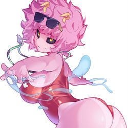 This is a pixiv picture whose title is Mina Lifeguard.