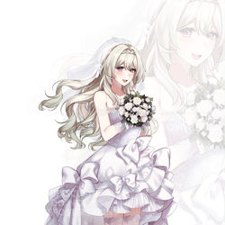 This is a pixiv picture whose title is hotaru wedding.