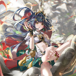 This is a pixiv picture whose title is 雲璃.
