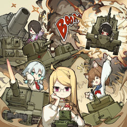 This is a pixiv picture whose title is 多炮塔神教！.