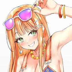 This is a pixiv picture whose title is 紫雲清夏.