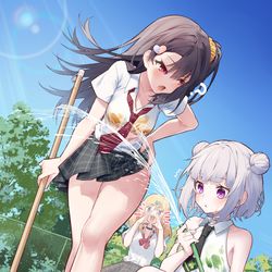 This is a pixiv picture whose title is お～いッ足もと気をつけよ～！！.