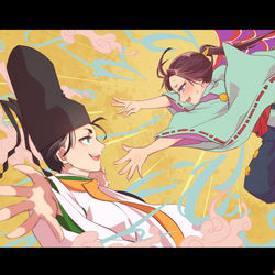 This is a pixiv picture whose title is 貴方様の中の英雄は輝く.