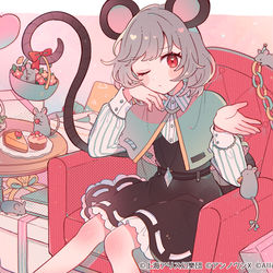 This is a pixiv picture whose title is 【東方ダンマクカグラ】楽曲バナーイラスト.