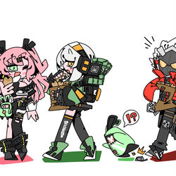 This is a pixiv picture whose title is 邪兎屋.