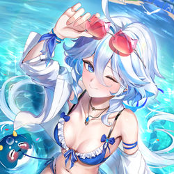 This is a pixiv picture whose title is 水着フリーナ.