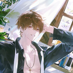 This is a pixiv picture whose title is Luke Pearce from Tears of Themis.