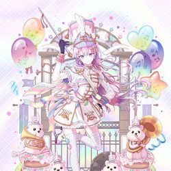 This is a pixiv picture whose title is Sweet Wonderland - Music Paradis.
