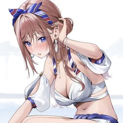 This is a pixiv picture whose title is 姫崎莉波.