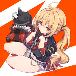 This is a pixiv picture whose title is お嬢さまのFUTOMOMO.