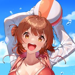 This is a pixiv picture whose title is うめっ.