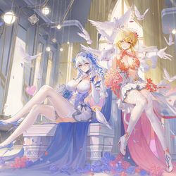 This is a pixiv picture whose title is ☆Wedding★.