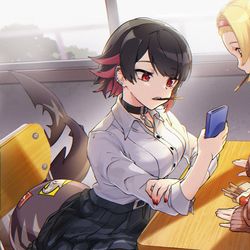 This is a pixiv picture whose title is Break time.